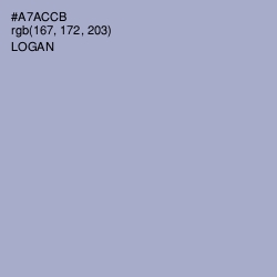 #A7ACCB - Logan Color Image
