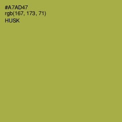 #A7AD47 - Husk Color Image