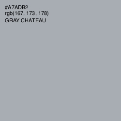 #A7ADB2 - Gray Chateau Color Image