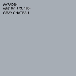 #A7ADB4 - Gray Chateau Color Image