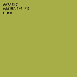 #A7AE47 - Husk Color Image