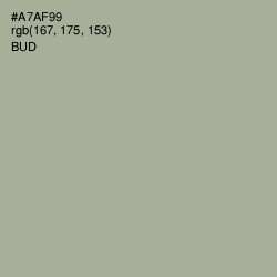 #A7AF99 - Bud Color Image