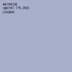 #A7AFCB - Logan Color Image