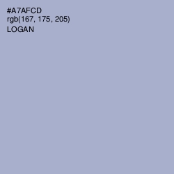 #A7AFCD - Logan Color Image