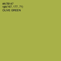 #A7B147 - Olive Green Color Image