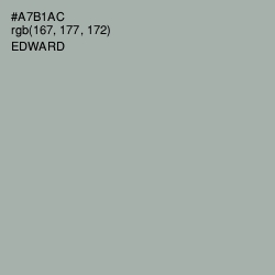 #A7B1AC - Edward Color Image