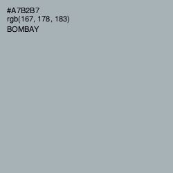 #A7B2B7 - Bombay Color Image