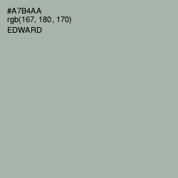 #A7B4AA - Edward Color Image