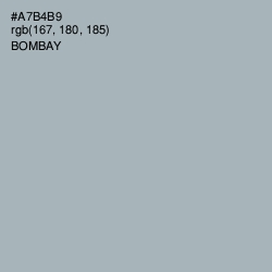 #A7B4B9 - Bombay Color Image