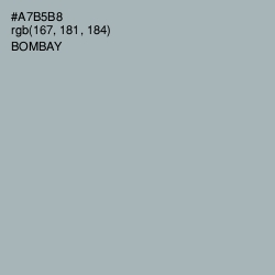 #A7B5B8 - Bombay Color Image