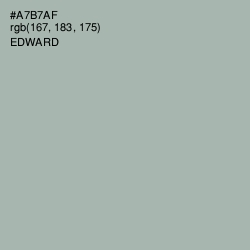 #A7B7AF - Edward Color Image