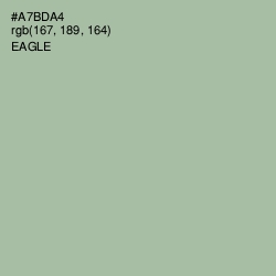 #A7BDA4 - Eagle Color Image