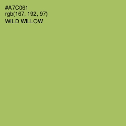 #A7C061 - Wild Willow Color Image