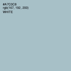 #A7C0C8 - Opal Color Image