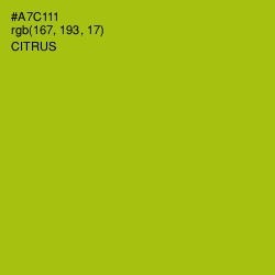 #A7C111 - Citrus Color Image