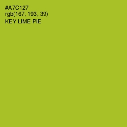 #A7C127 - Key Lime Pie Color Image