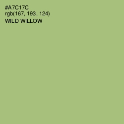 #A7C17C - Wild Willow Color Image