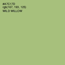 #A7C17D - Wild Willow Color Image
