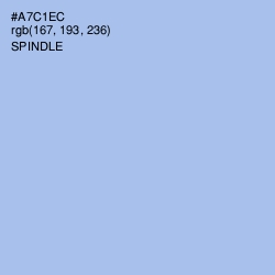 #A7C1EC - Spindle Color Image