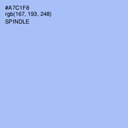 #A7C1F8 - Spindle Color Image