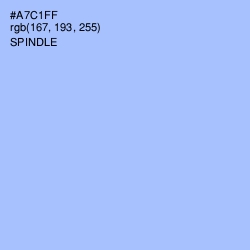 #A7C1FF - Spindle Color Image