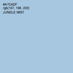 #A7C6DF - Jungle Mist Color Image