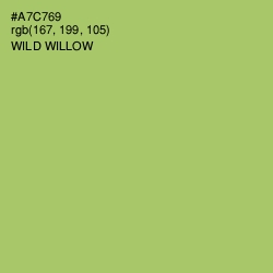 #A7C769 - Wild Willow Color Image