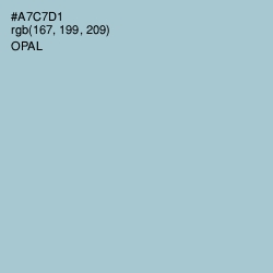 #A7C7D1 - Opal Color Image