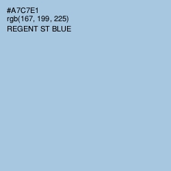 #A7C7E1 - Regent St Blue Color Image