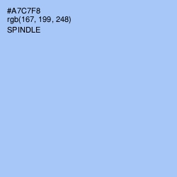 #A7C7F8 - Spindle Color Image