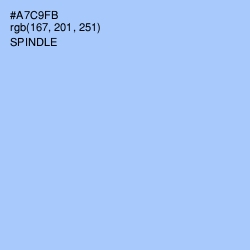 #A7C9FB - Spindle Color Image