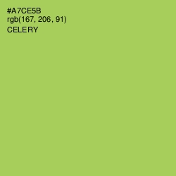 #A7CE5B - Celery Color Image
