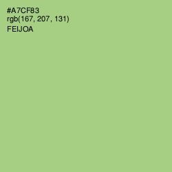 #A7CF83 - Feijoa Color Image