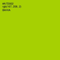#A7D002 - Bahia Color Image