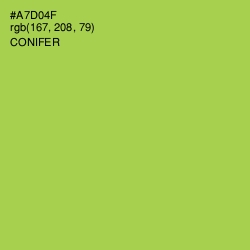 #A7D04F - Conifer Color Image
