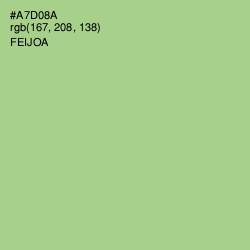#A7D08A - Feijoa Color Image