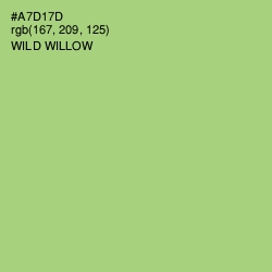 #A7D17D - Wild Willow Color Image