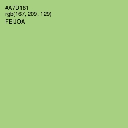 #A7D181 - Feijoa Color Image