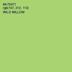 #A7D471 - Wild Willow Color Image