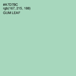 #A7D7BC - Gum Leaf Color Image