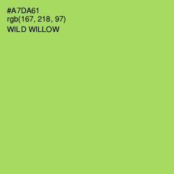 #A7DA61 - Wild Willow Color Image