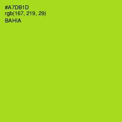 #A7DB1D - Bahia Color Image