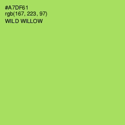 #A7DF61 - Wild Willow Color Image
