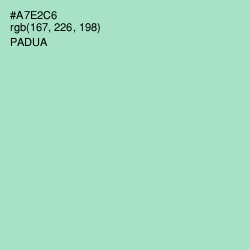 #A7E2C6 - Padua Color Image