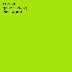 #A7E40D - Inch Worm Color Image