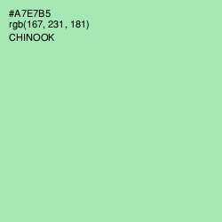 #A7E7B5 - Chinook Color Image