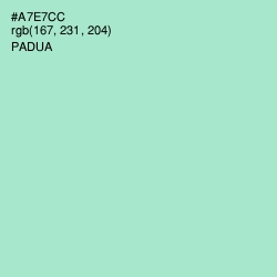 #A7E7CC - Padua Color Image
