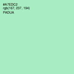 #A7EDC2 - Padua Color Image