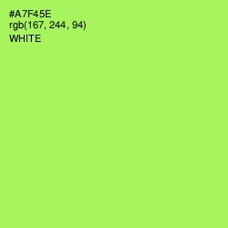 #A7F45E - Conifer Color Image