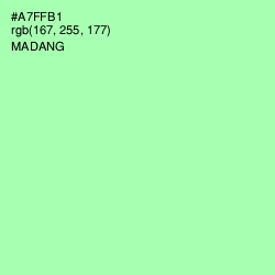 #A7FFB1 - Madang Color Image